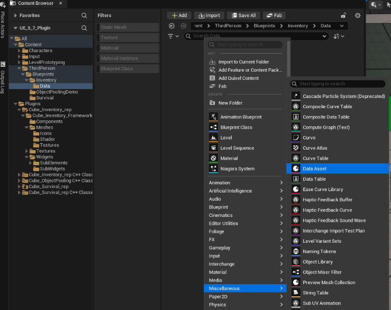 Create a Data Asset